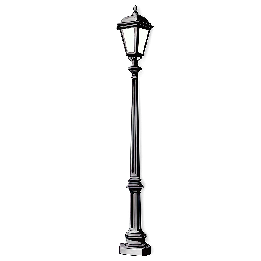 Classic Street Lamp Post Png Aht PNG image
