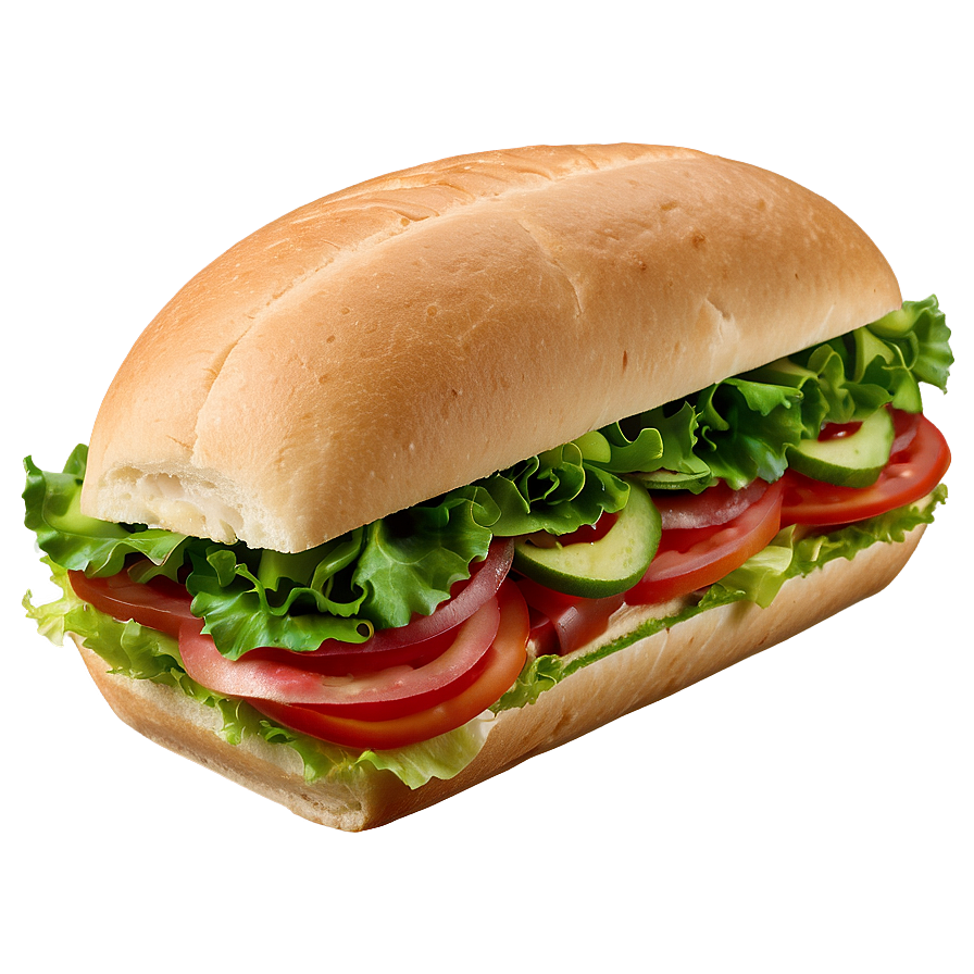 Classic Sub Sandwich Png 06272024 PNG image