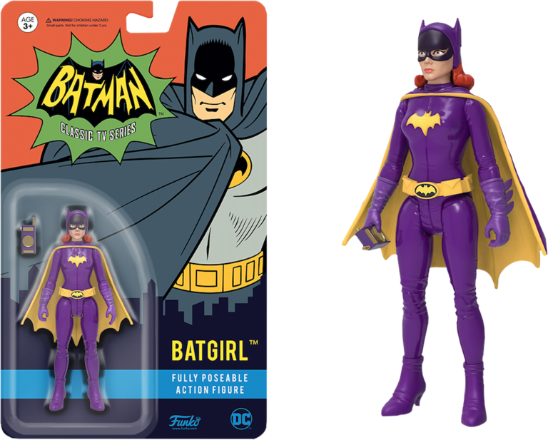 Classic T V Series Batgirl Action Figure PNG image