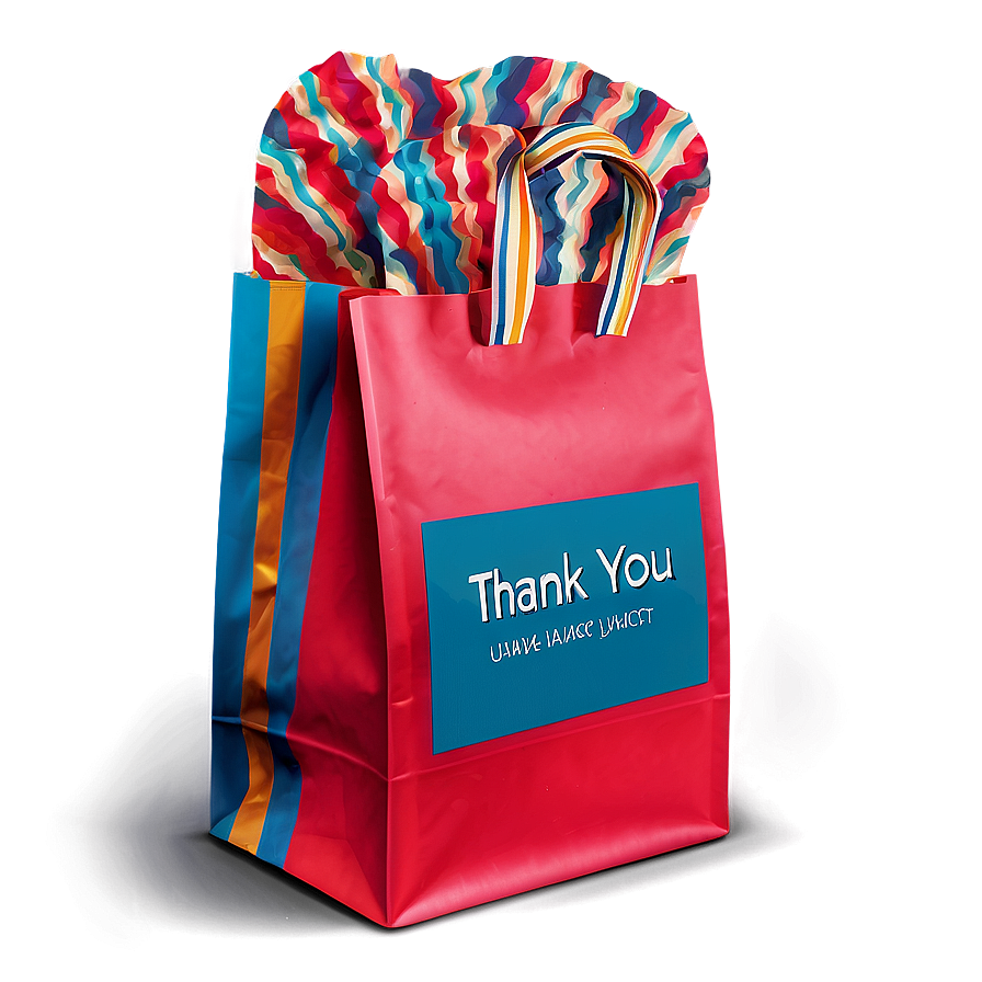 Classic Thank You Bag Png Vdw PNG image