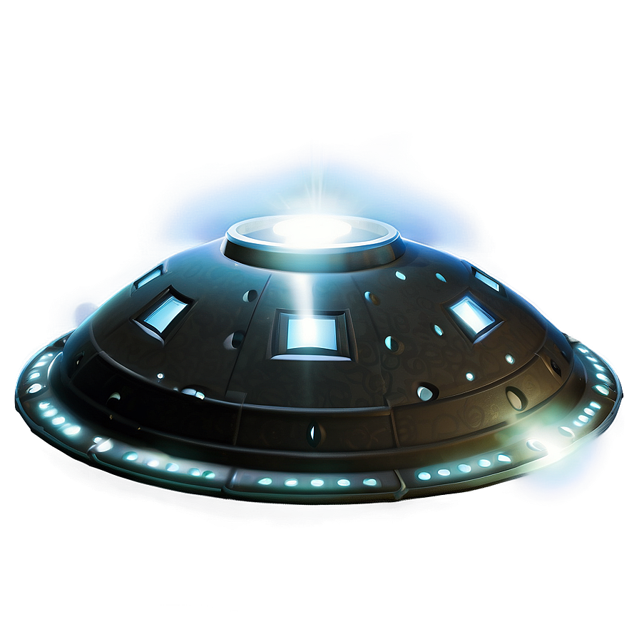 Classic Ufo Flying Saucer Png 06202024 PNG image