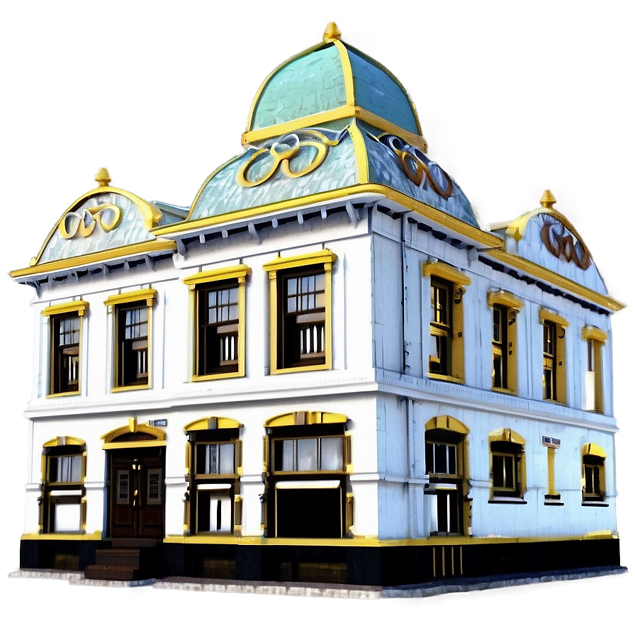 Classic Victorian Building Png Fmt PNG image