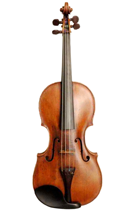 Classic Violin Black Background PNG image