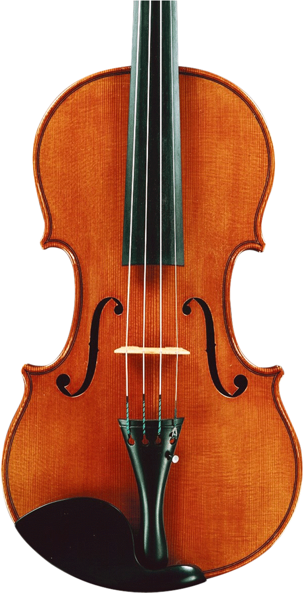 Classic Violin Front View.png PNG image