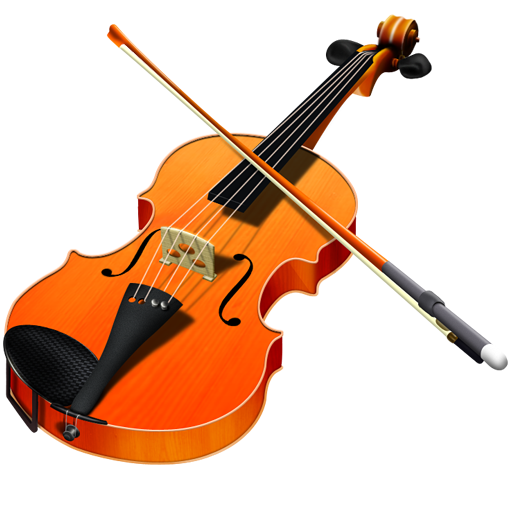 Classic Violinand Bow PNG image