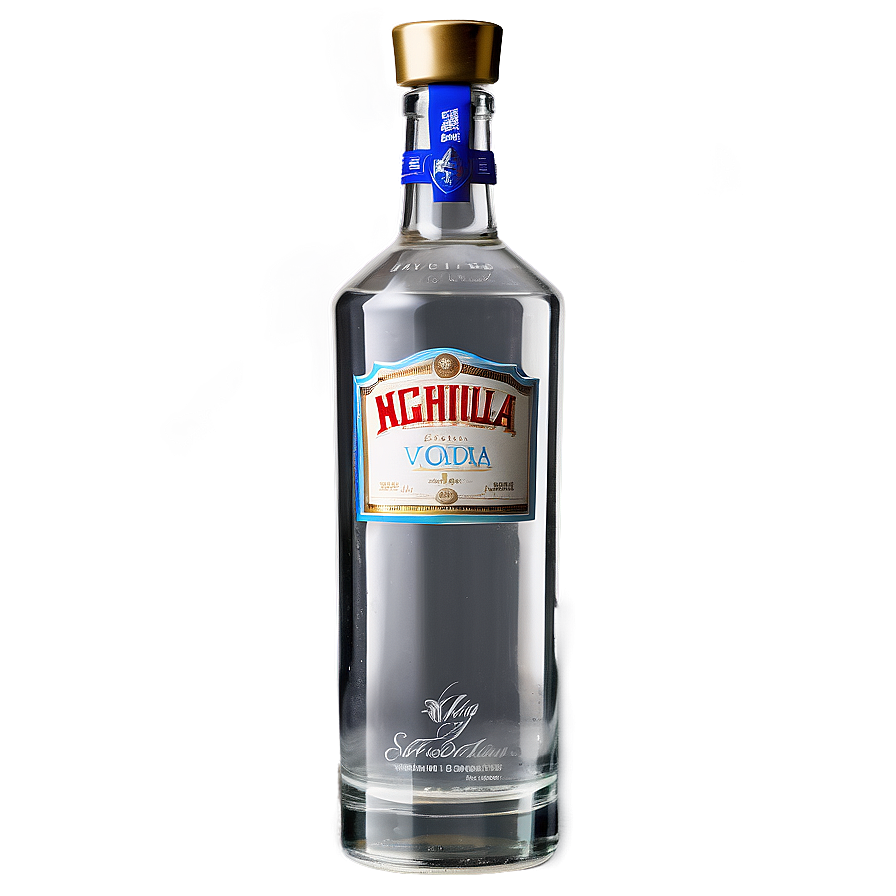 Classic Vodka Bottle Png 55 PNG image