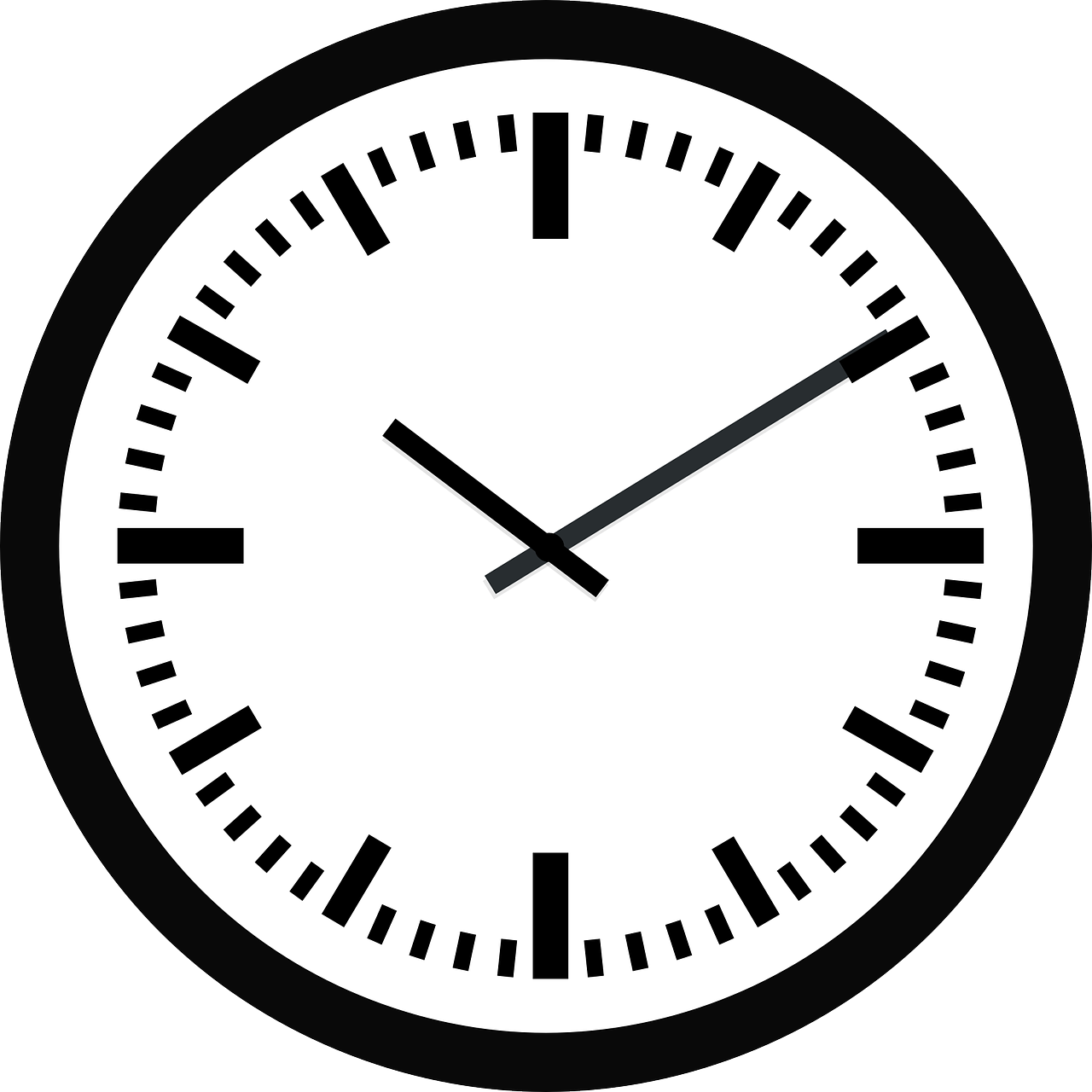 Classic Wall Clock Illustration PNG image