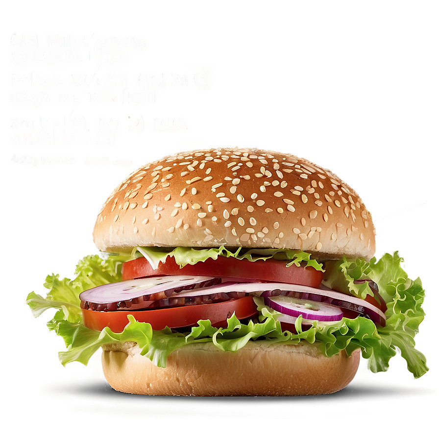 Classic Whopper Burger Png Nrh PNG image