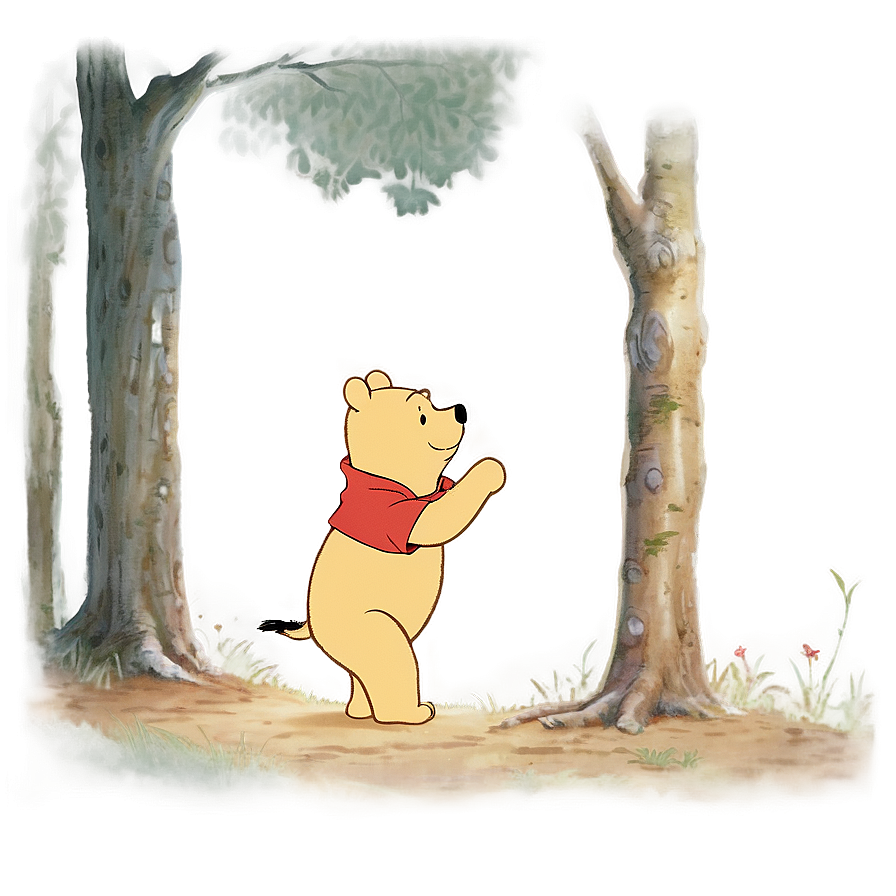 Classic Winnie The Pooh Png Fpp PNG image