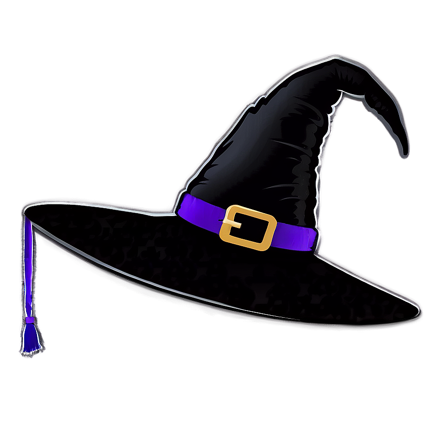 Classic Witches Hat Png Qkt PNG image