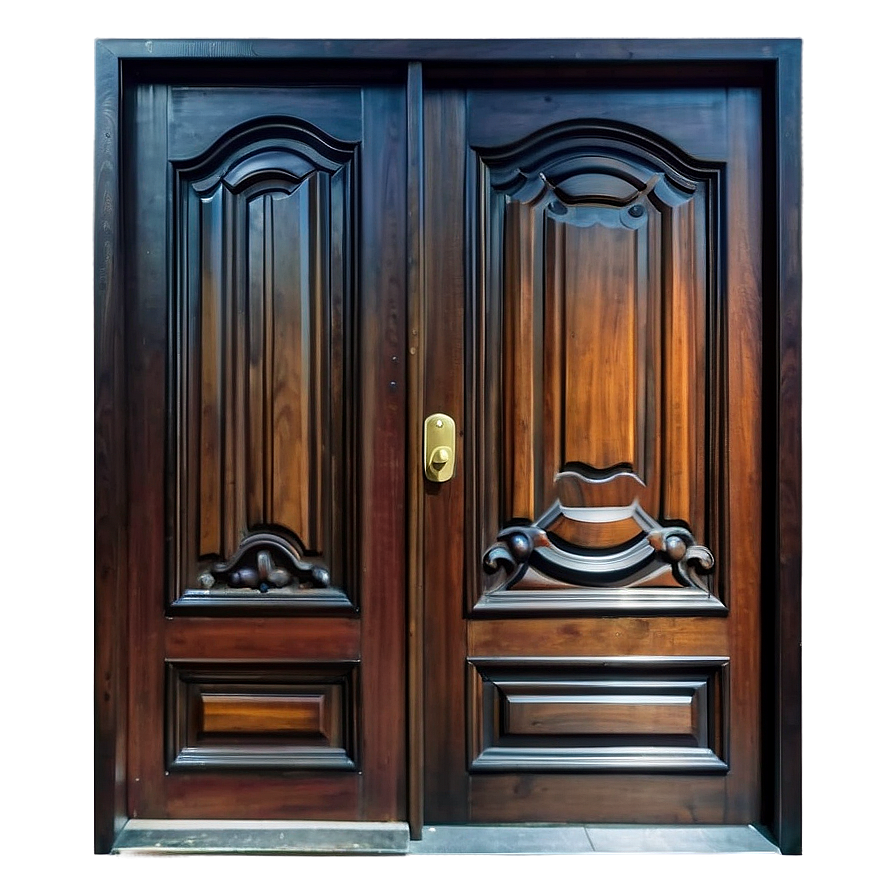 Classic Wooden Door Design Png 54 PNG image