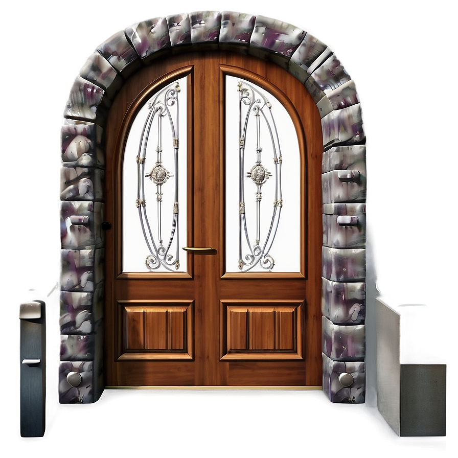 Classic Wooden Door Design Png Sok73 PNG image