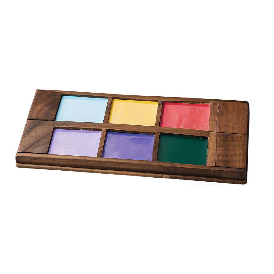 Classic Wooden Palette Png 06212024 PNG image