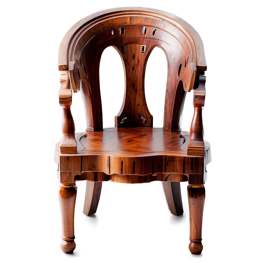 Classic Wooden Silla Png 06242024 PNG image