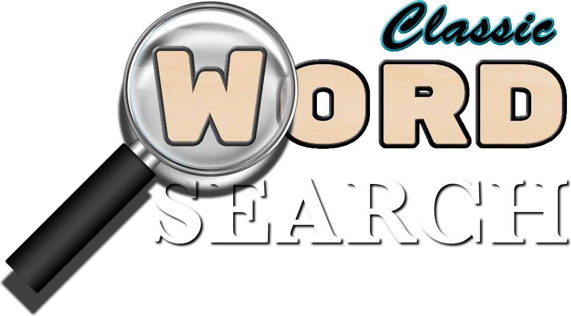 Classic Word Search Magnifying Glass