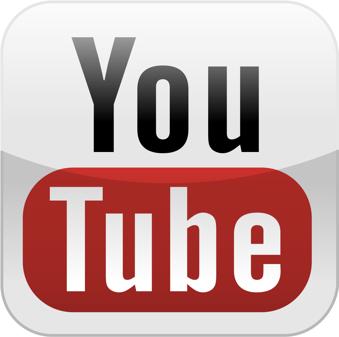 Classic You Tube Logo PNG image