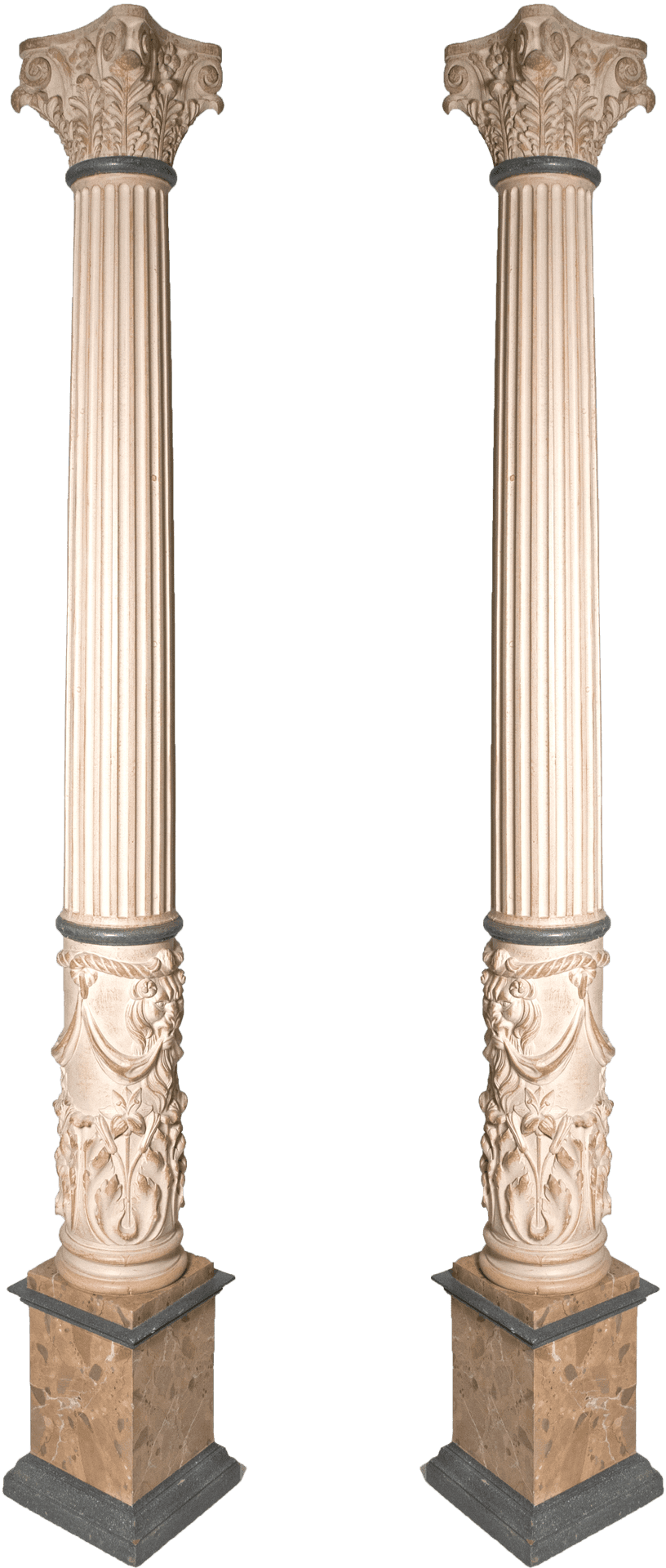 Classical Architectural Columns PNG image