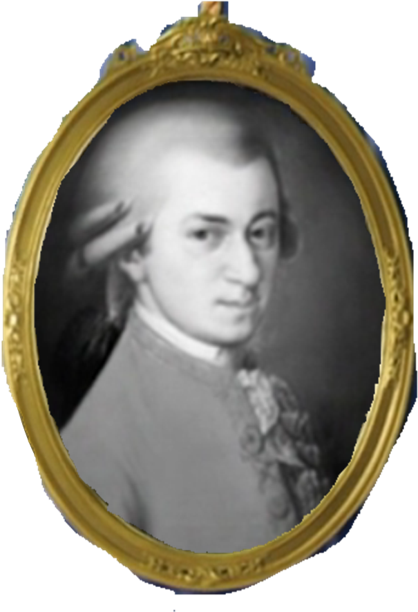 Classical Composer Portrait PNG image