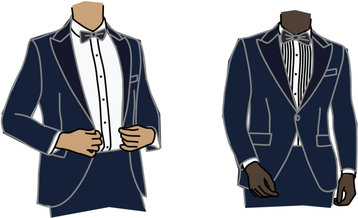 Classicand Modern Tuxedo Styles PNG image