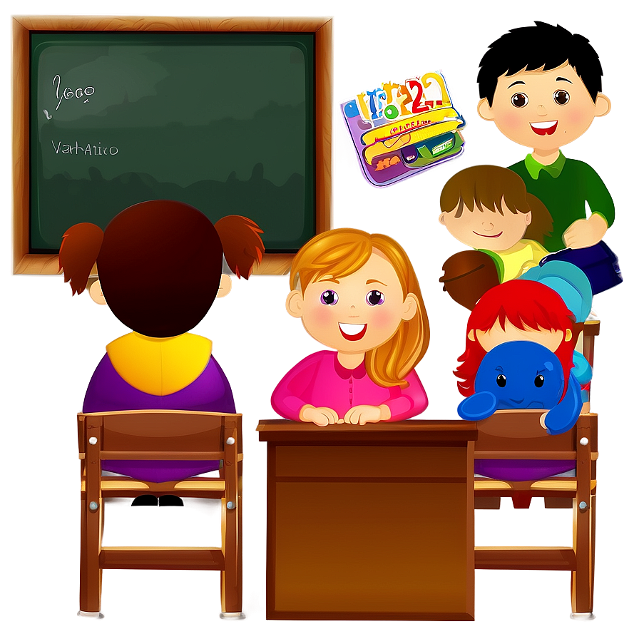 Classroom Clipart Png Muv PNG image