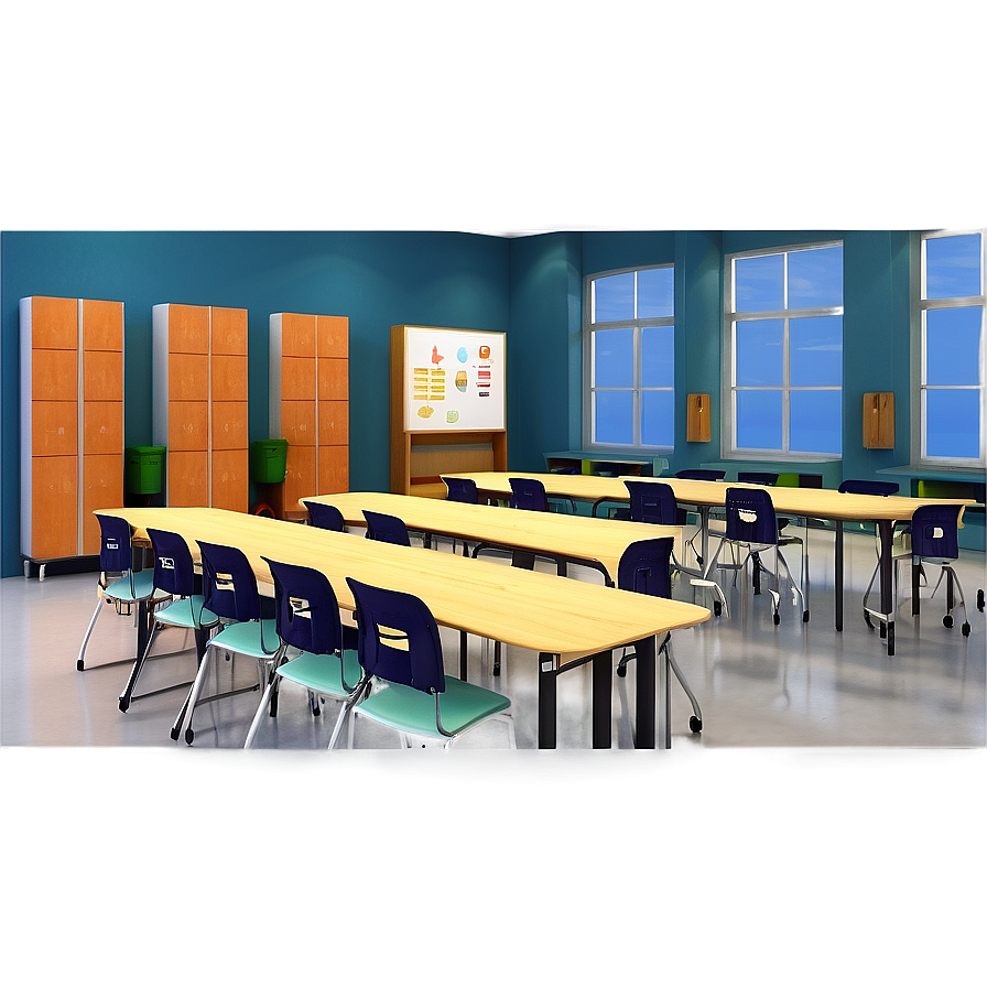 Classroom Design Png 16 PNG image