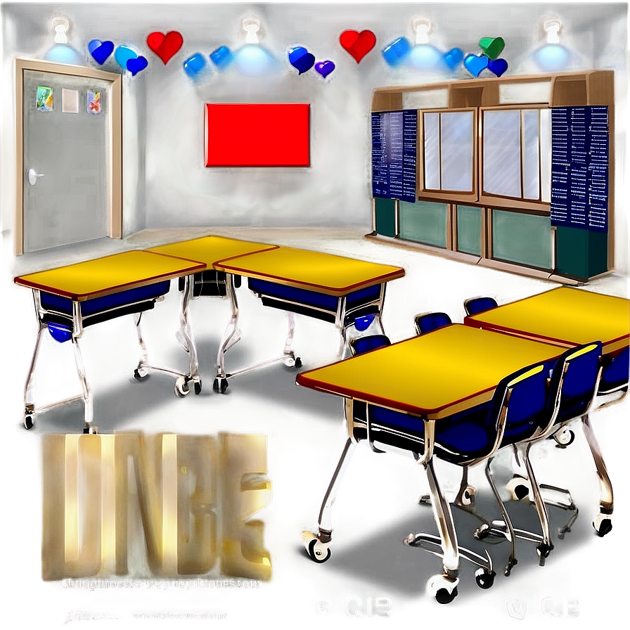 Classroom Design Png Adw10 PNG image