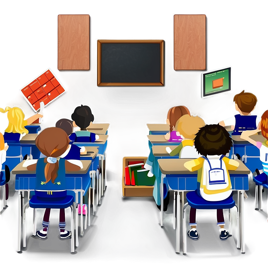 Classroom Education Png Caf PNG Image