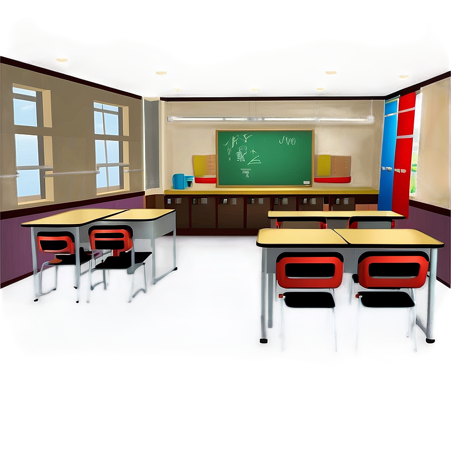 Classroom Environment Png 05232024 PNG image