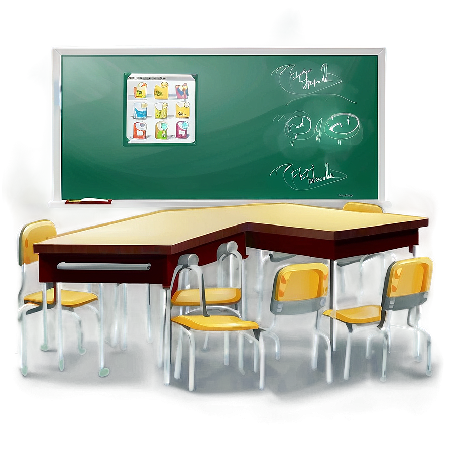 Classroom Environment Png Xhf PNG image