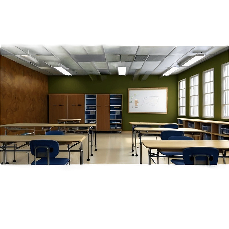 Classroom Interior Png Wmr27 PNG image