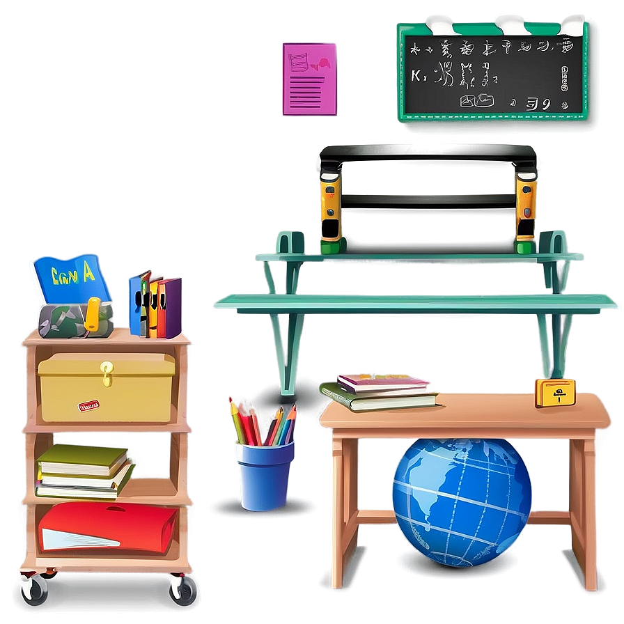 Classroom Materials Png Tfu7 PNG image