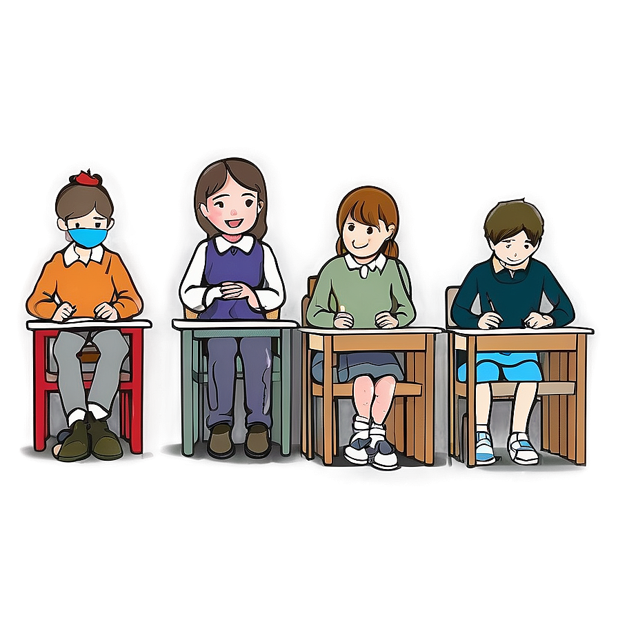 Classroom Students Png 48 PNG image