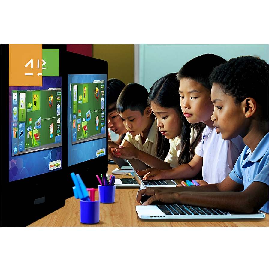 Classroom Technology Png Gbe83 PNG image