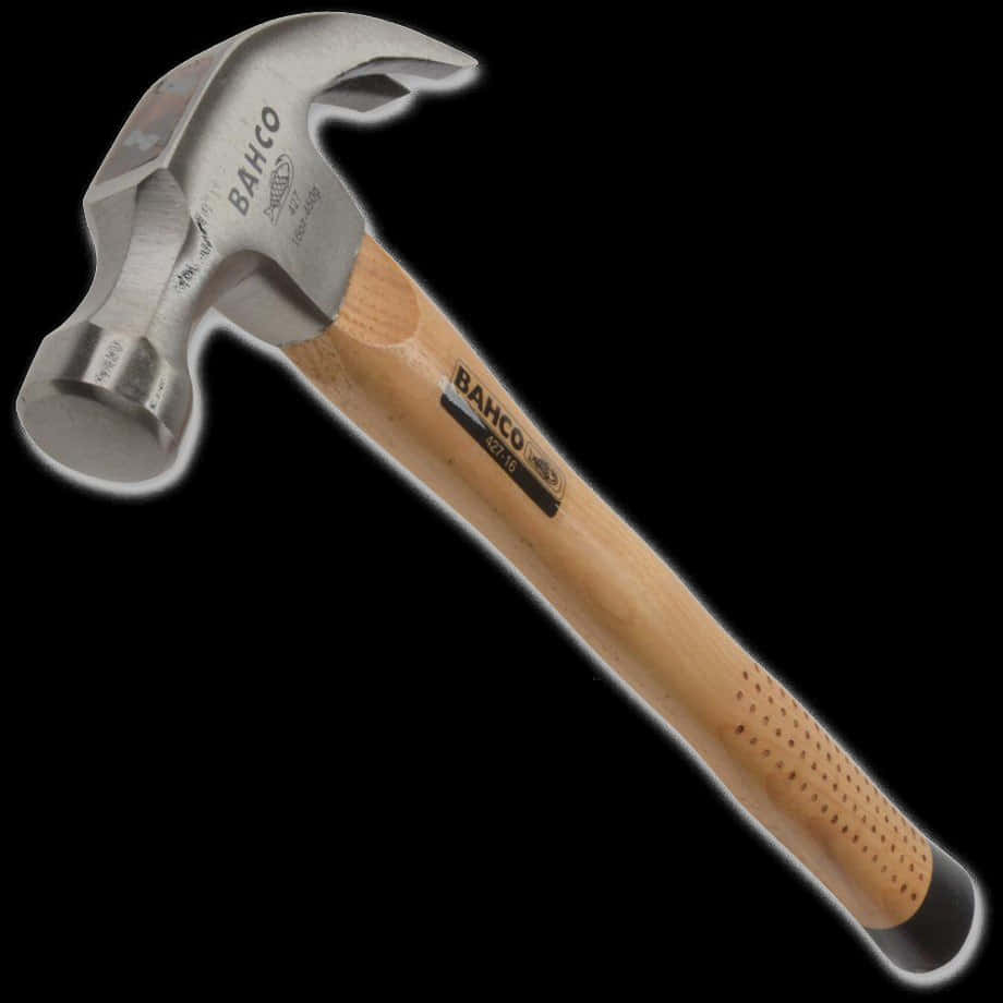 Claw Hammer Tool Bahco Brand PNG image