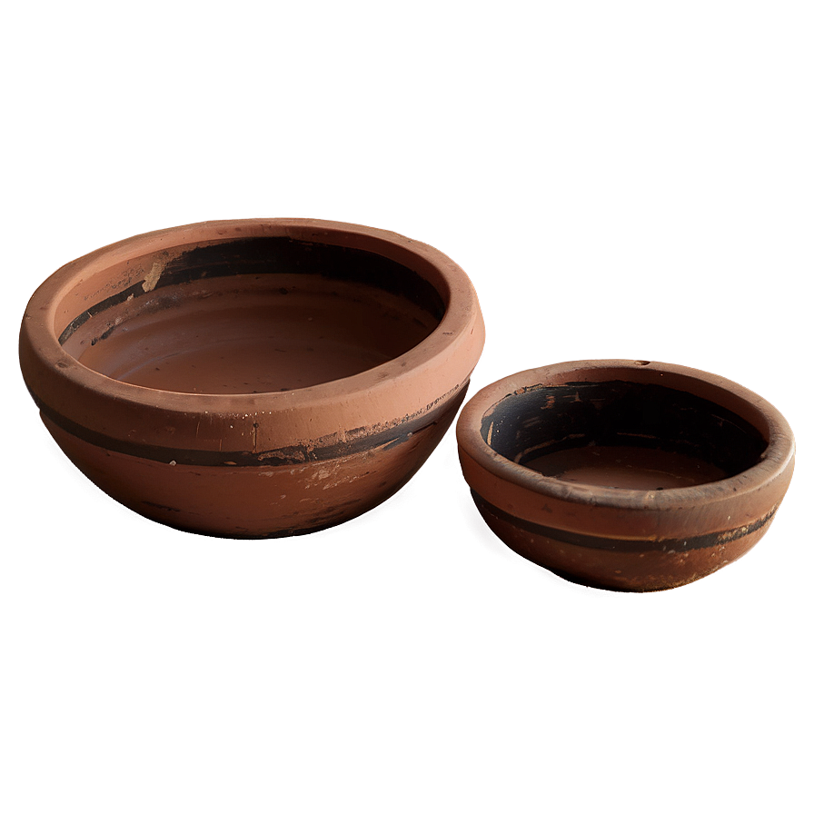 Clay Cooking Pots Png 06212024 PNG image