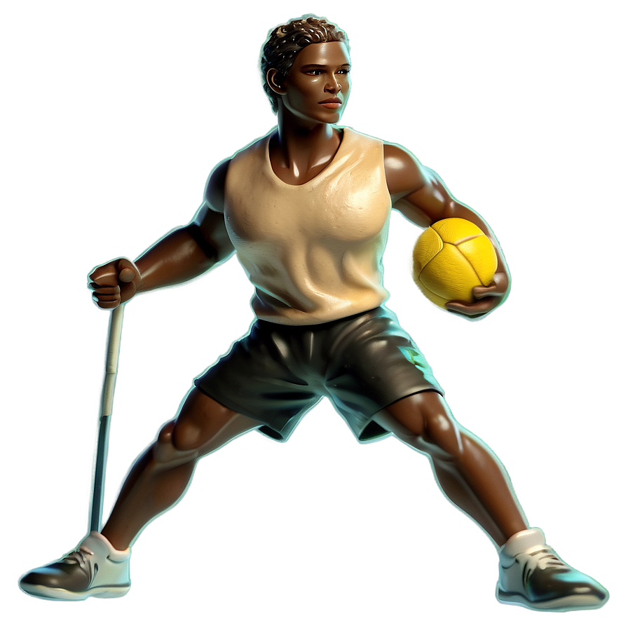 Clay Sports Figures Png 06212024 PNG image