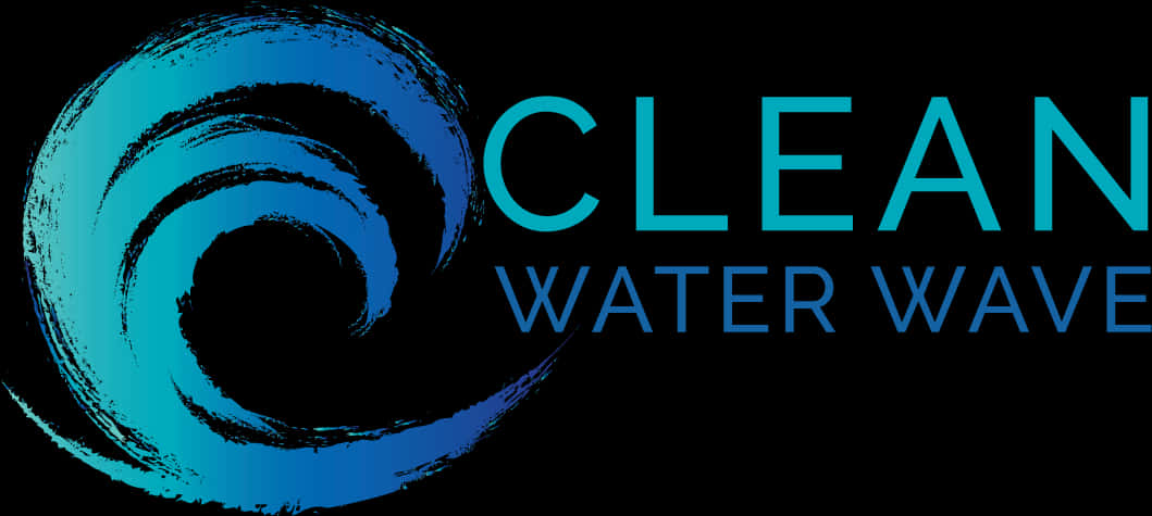 Clean Water Wave Logo PNG image