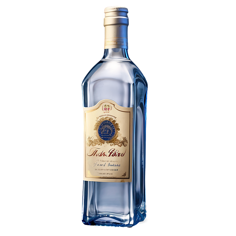 Clear Alcohol Bottle Png Rnd99 PNG image