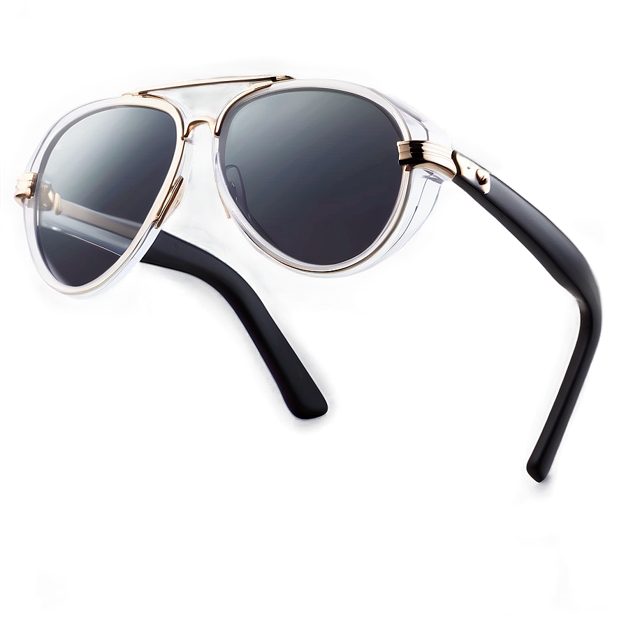 Clear Aviator Sunglasses Png 06202024 PNG image