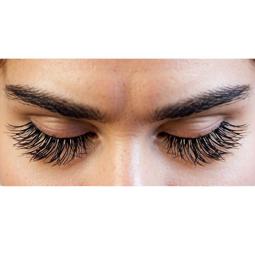 Clear Band Fake Eyelashes Png Fvv38 PNG image