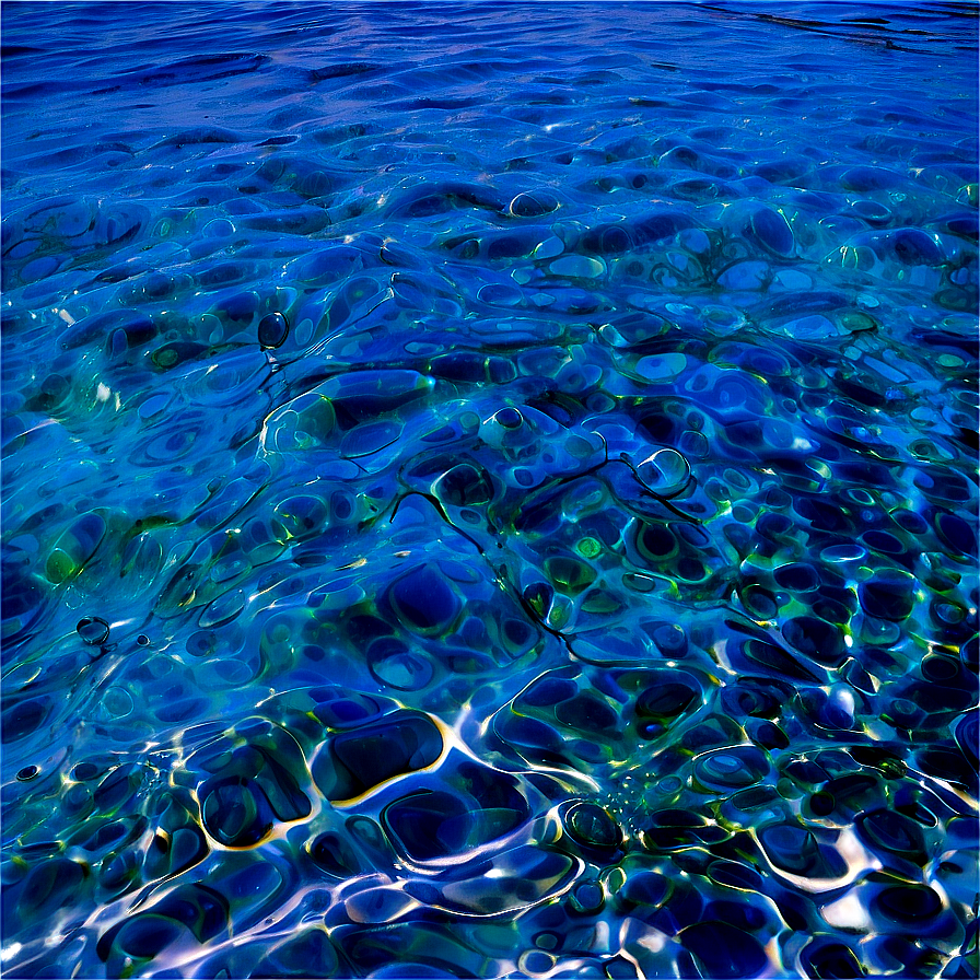 Clear Blue Beach Water Png 90 PNG image