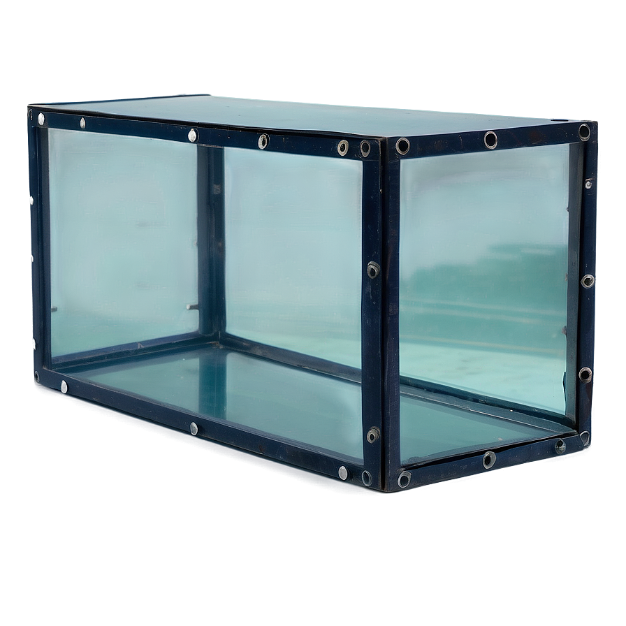 Clear Glass Box Png Gin PNG image