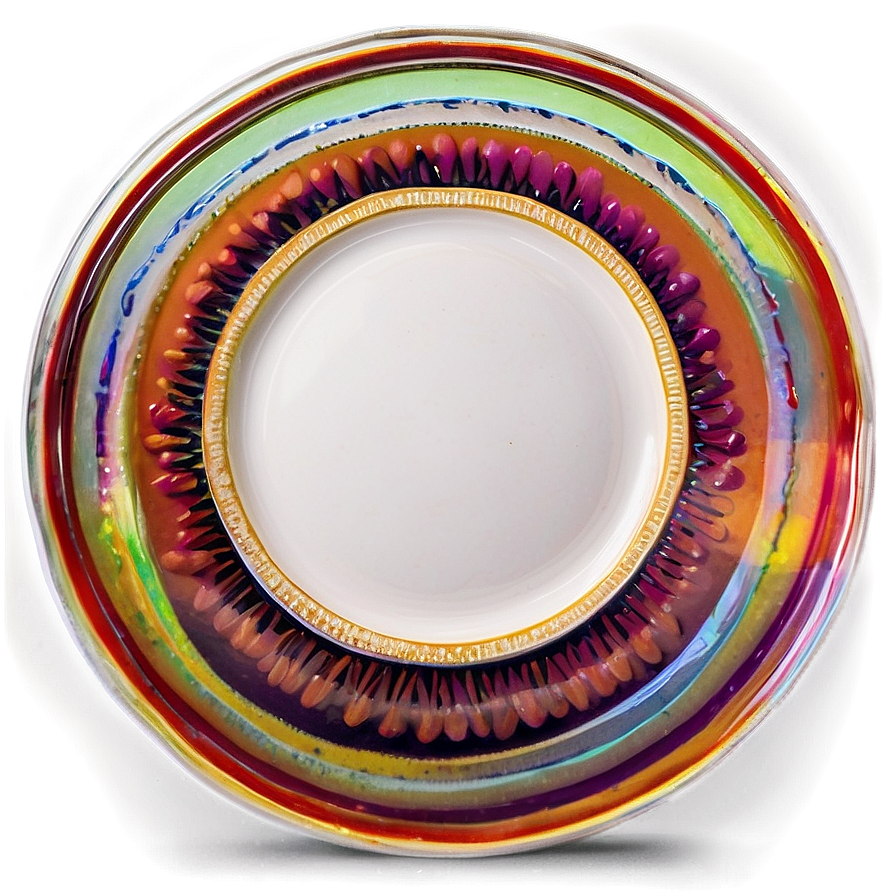 Clear Glass Dessert Plates Png 8 PNG image