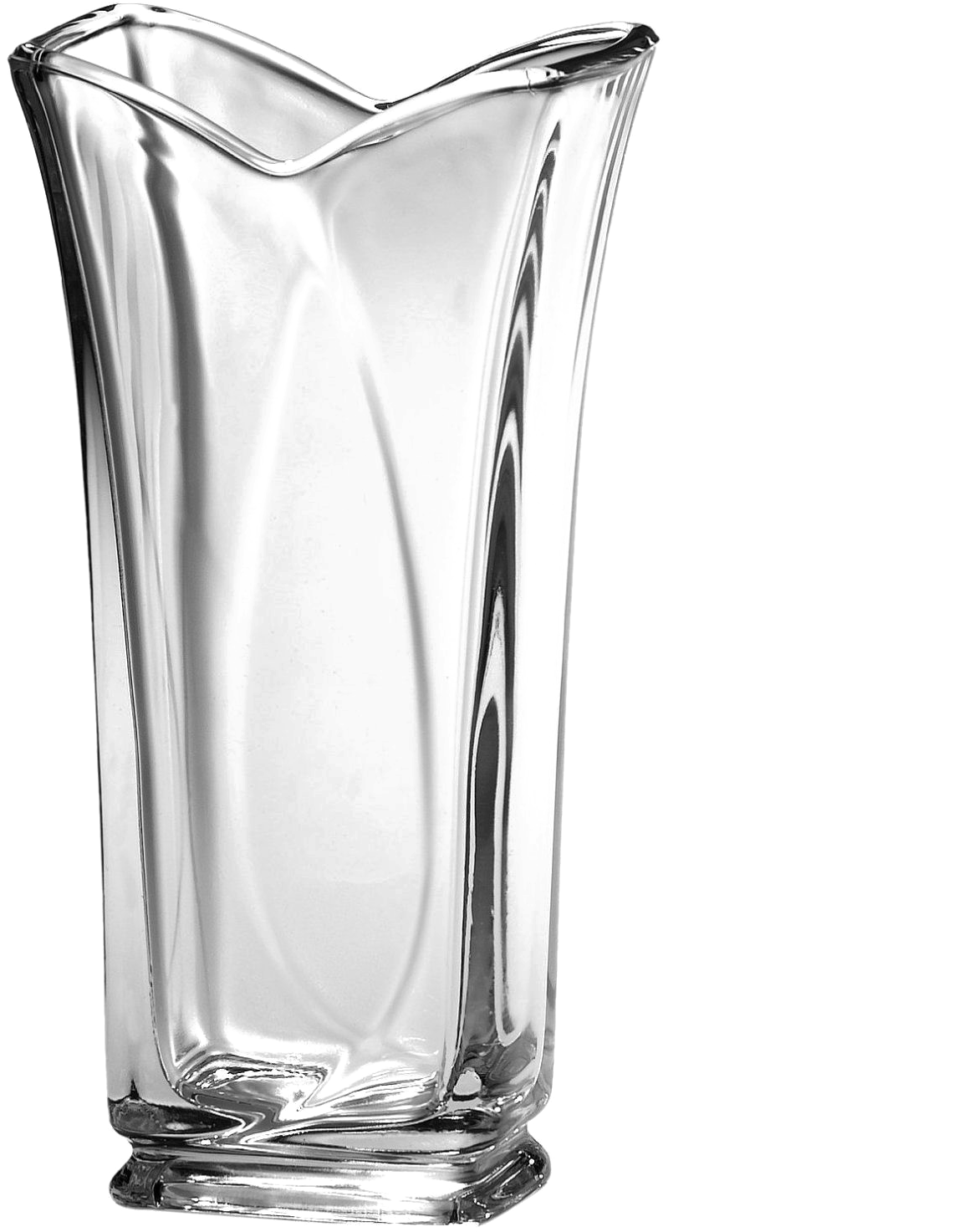 Clear Glass Vase Transparent Background PNG image