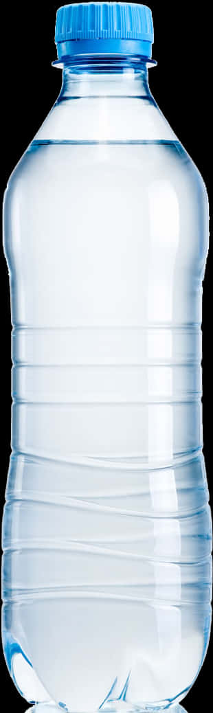 Clear Plastic Water Bottle Isolated PNG image