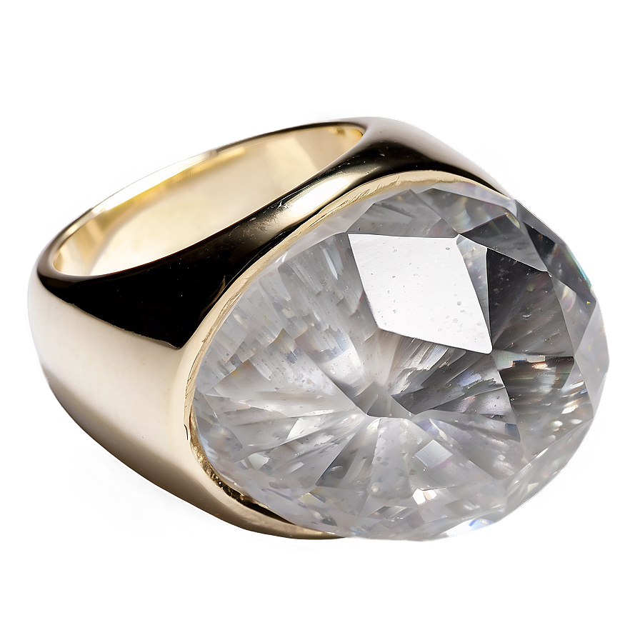 Clear Quartz Ring Png 41 PNG image