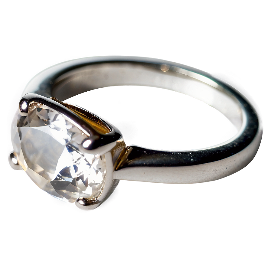 Clear Quartz Ring Png Rhd PNG image