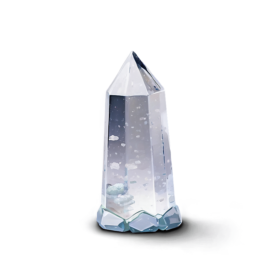 Clear Quartz Tower Png Agr29 PNG image