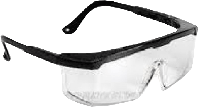 Clear Safety Goggles PNG image