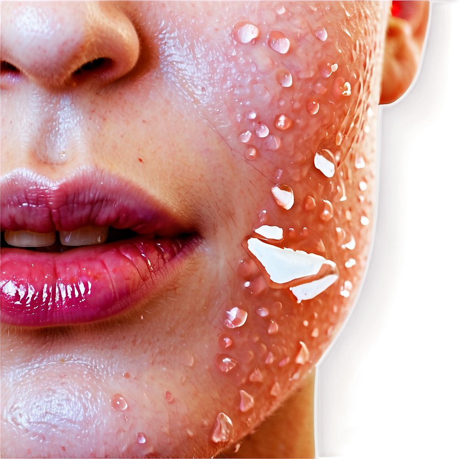 Clear Skin Closeup Png 06112024 PNG image